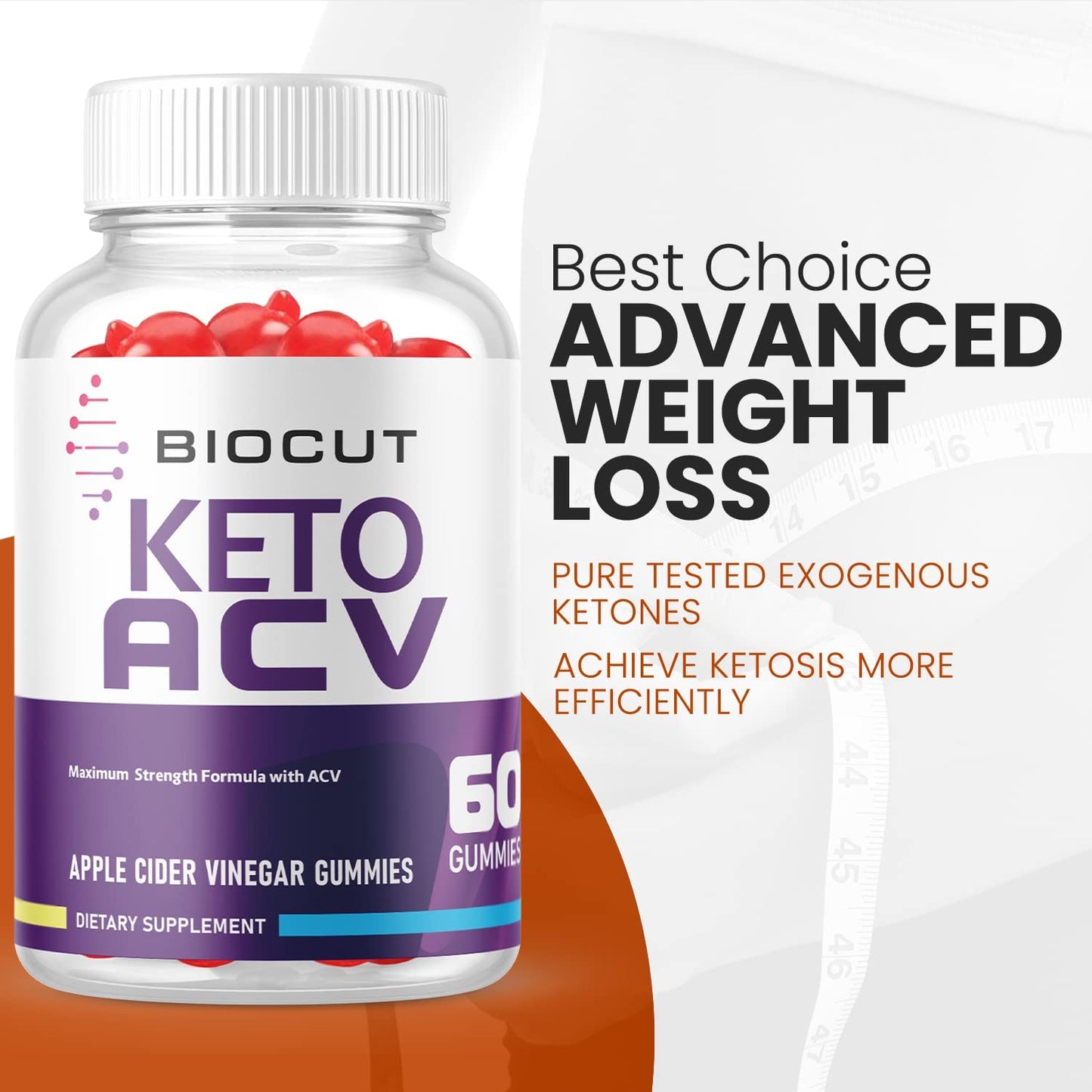 Biocut Keto ACV Gummies