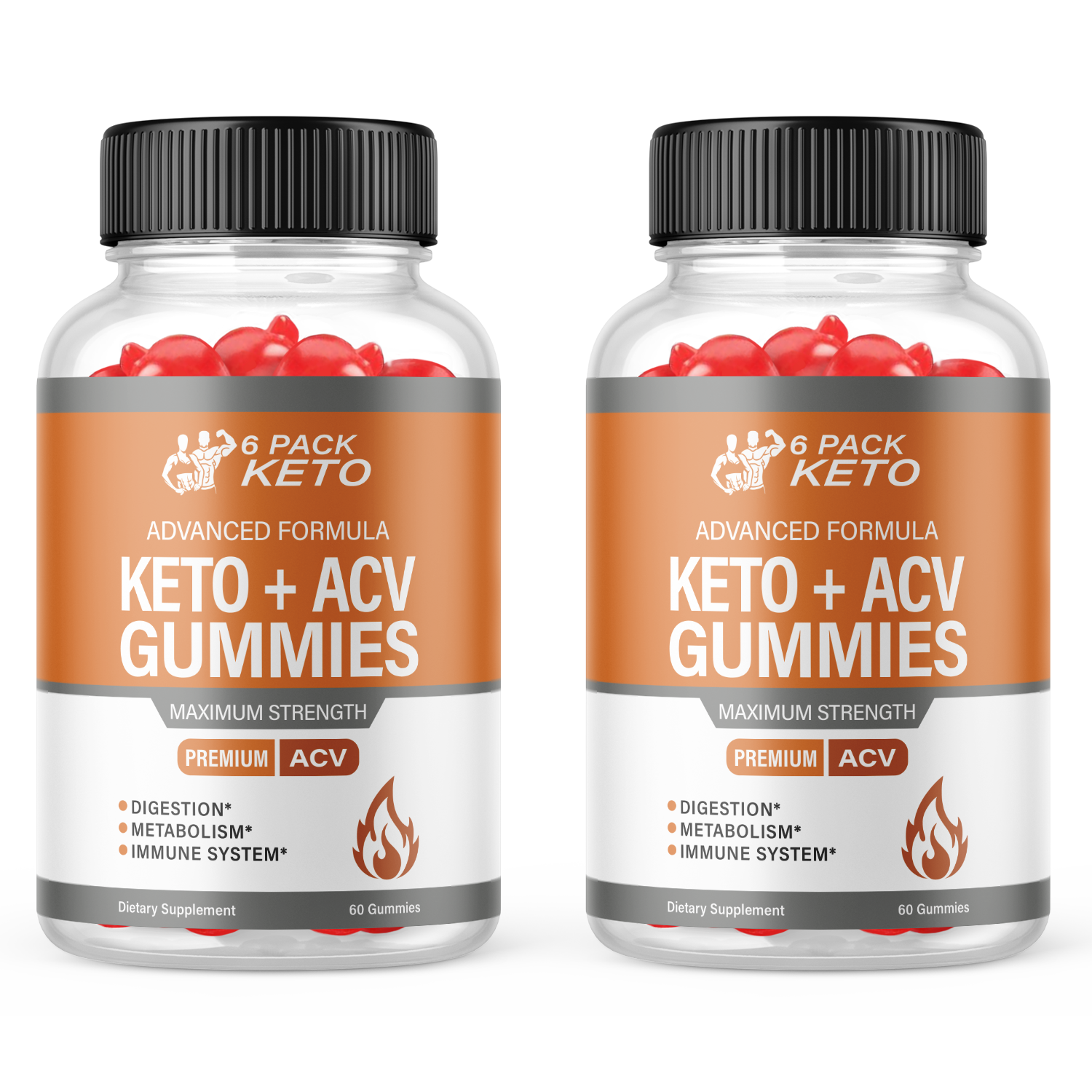 6 Pack ACV Keto Gummies