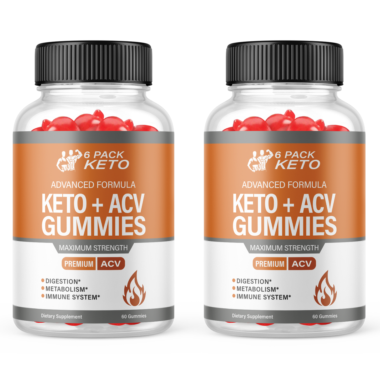 6 Pack ACV Keto Gummies