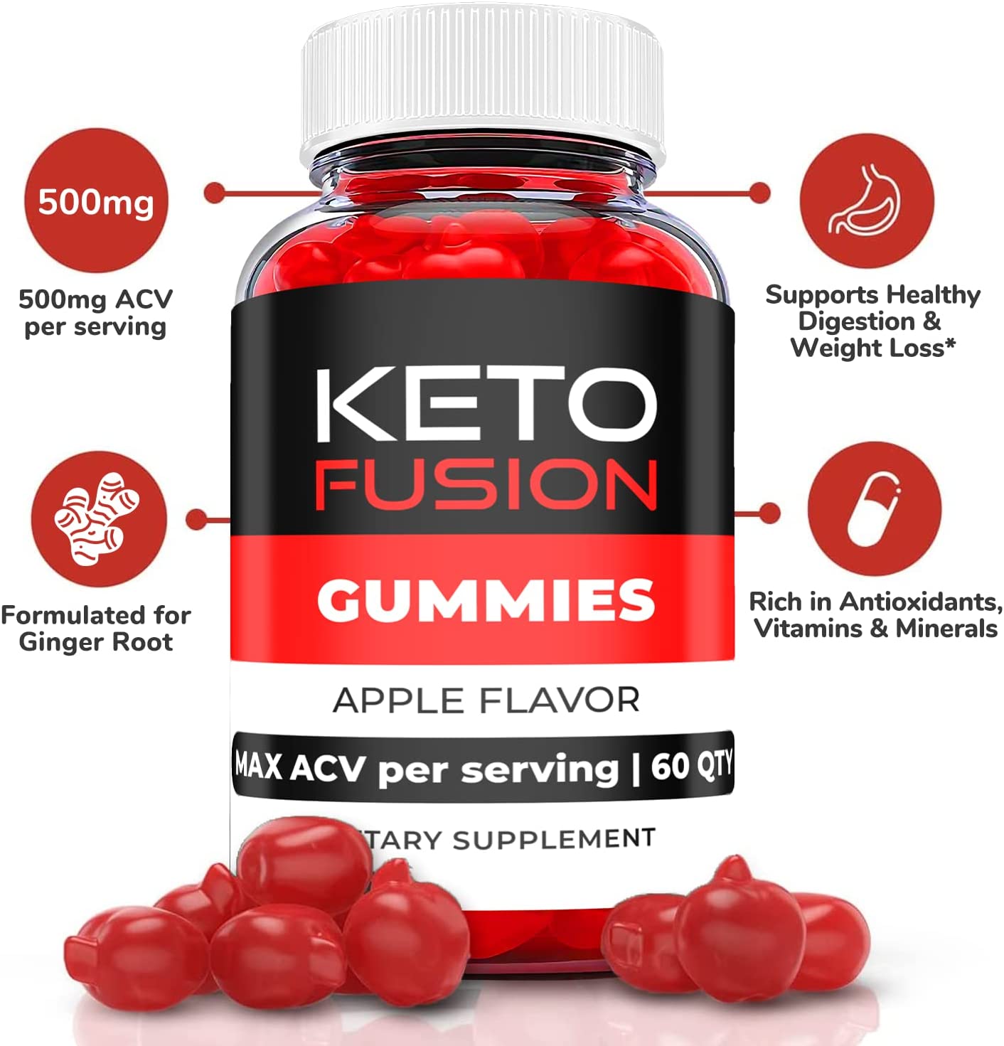 Keto Fusion Keto ACV Gummies