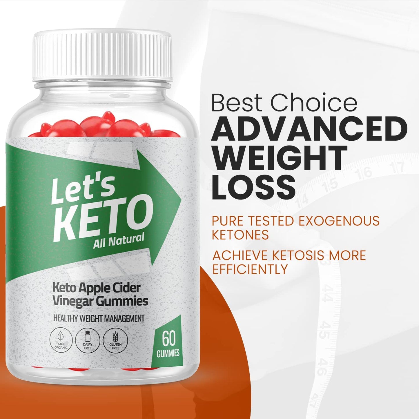 Let's Keto ACV Gummies