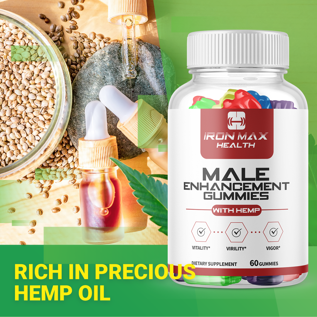 Iron Max Health Male Enhancement Gummies