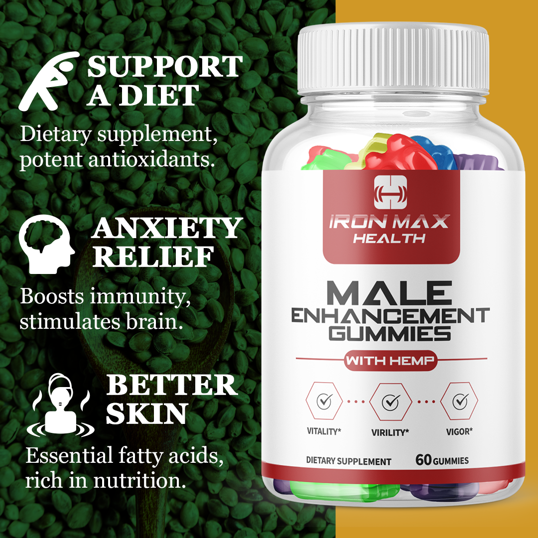 Iron Max Health Male Enhancement Gummies