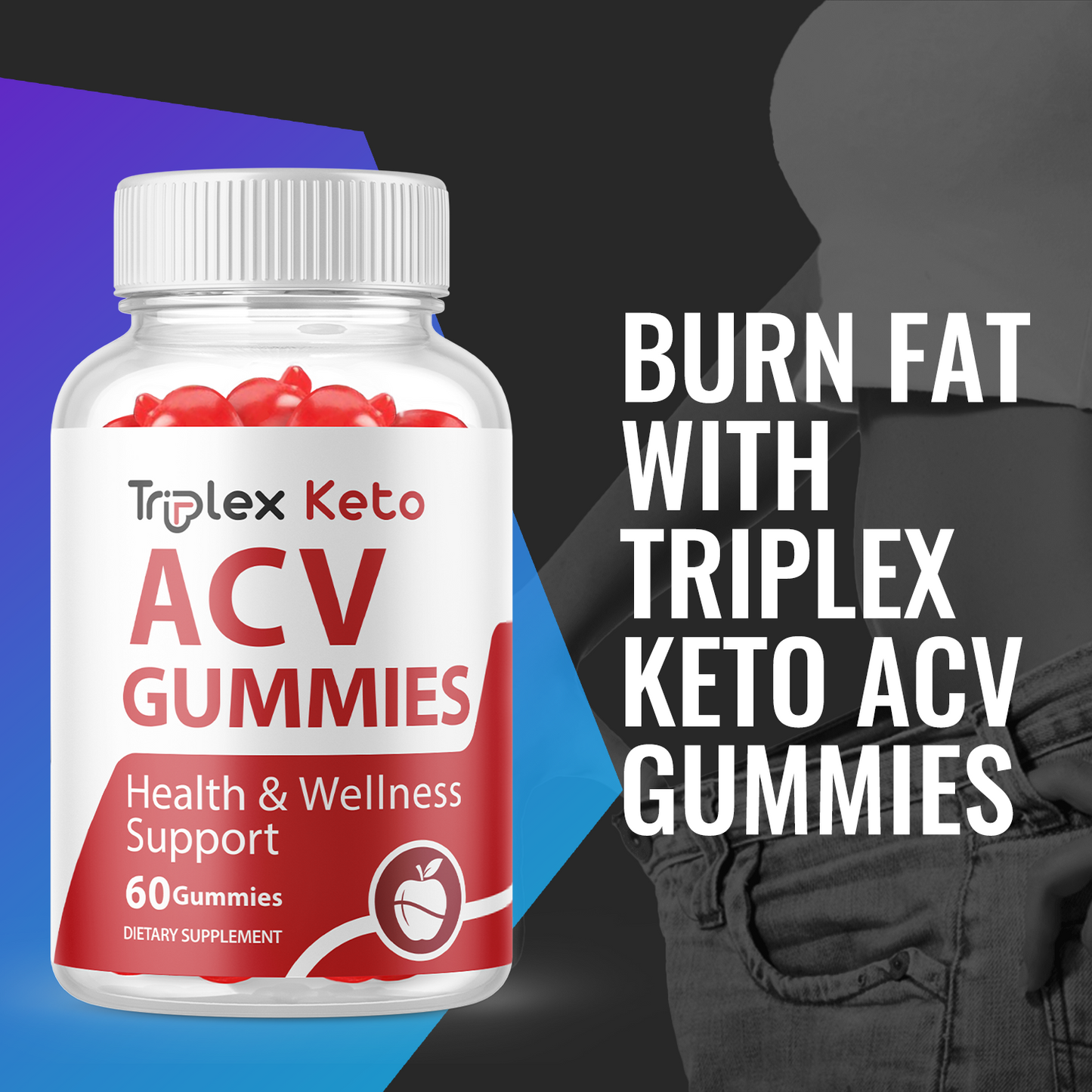 Triplex ACV Keto Gummies