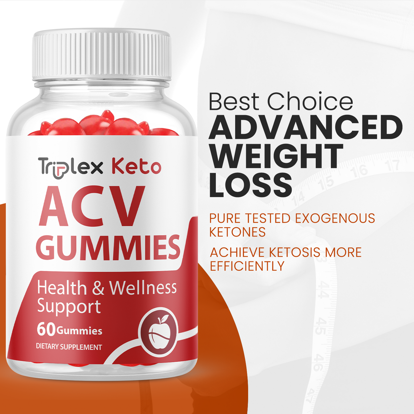 Triplex ACV Keto Gummies