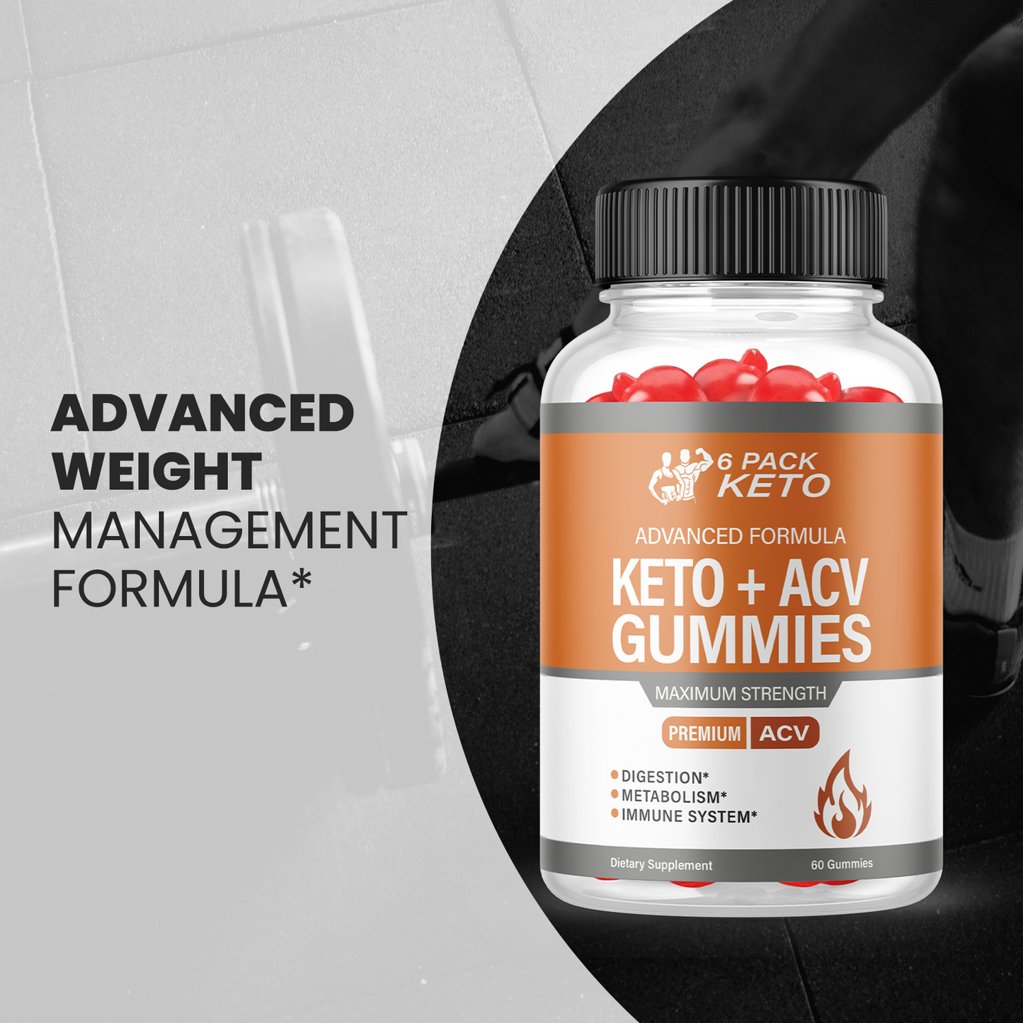 6 Pack ACV Keto Gummies