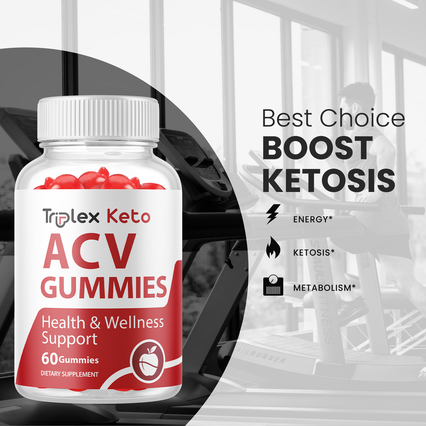 Triplex ACV Keto Gummies