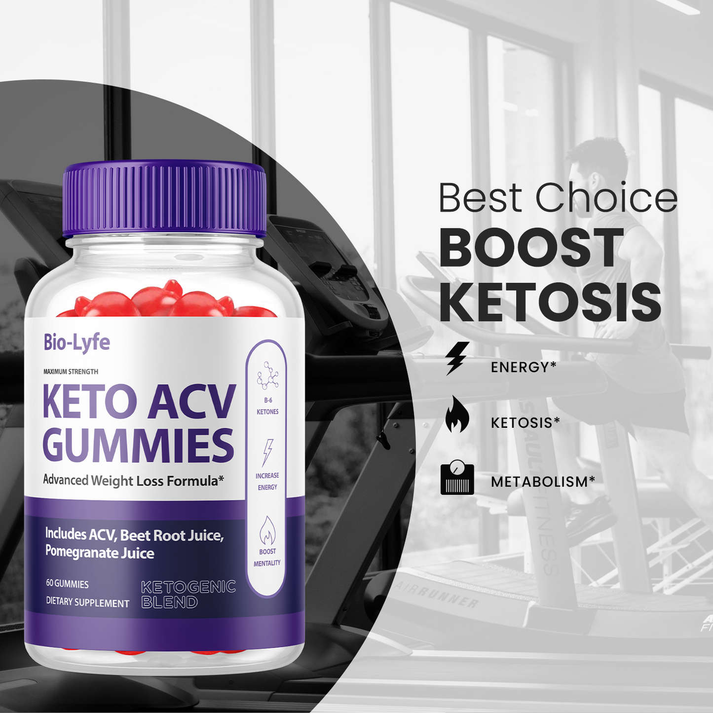 Biolyfe ACV Keto Gummies